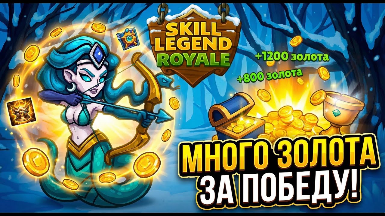 Playing for the wins &ndash; Queen of the Nagas &ndash; Skill Legends Royale