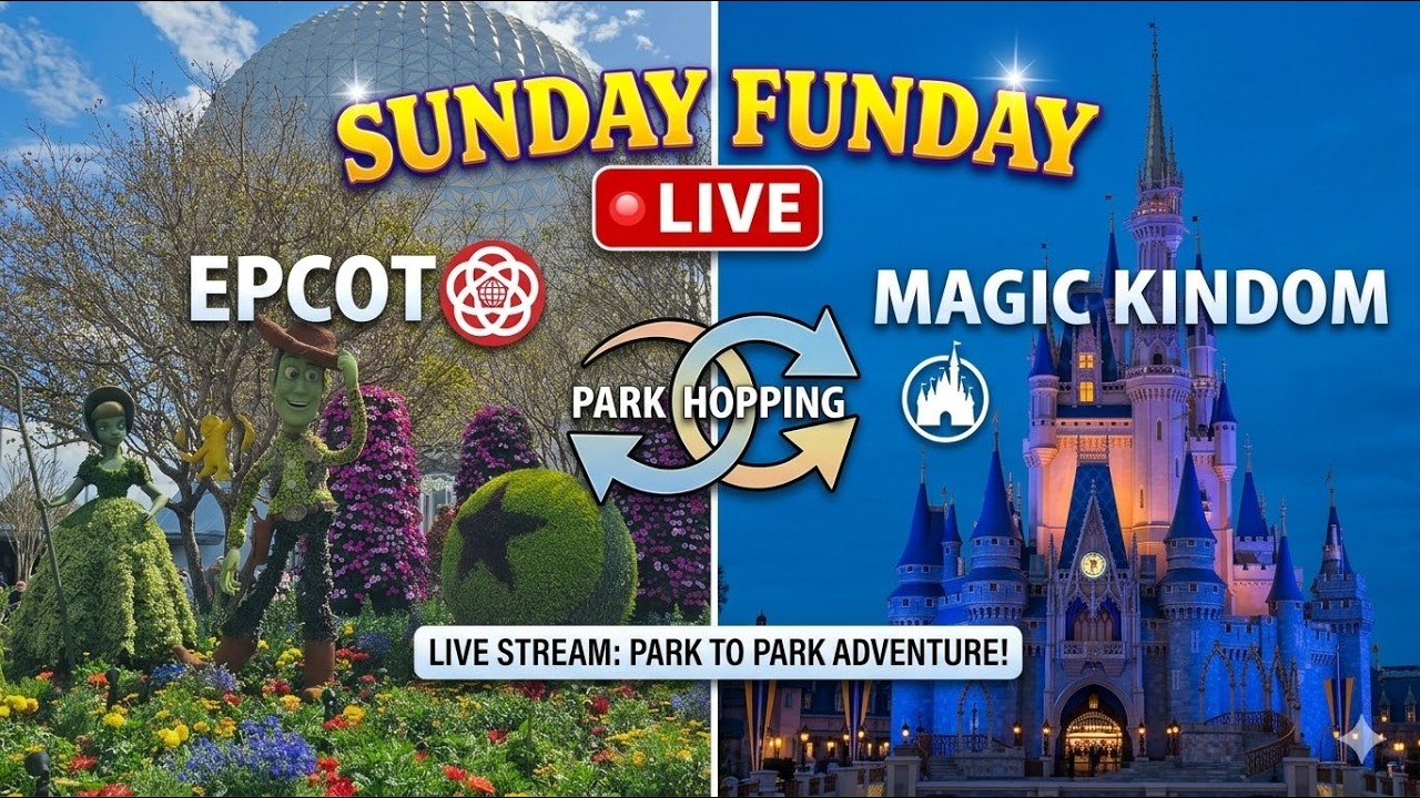 EPCOT Flower & Garden to NEW Disney Starlight Parade! | Disney World LIVE 2026