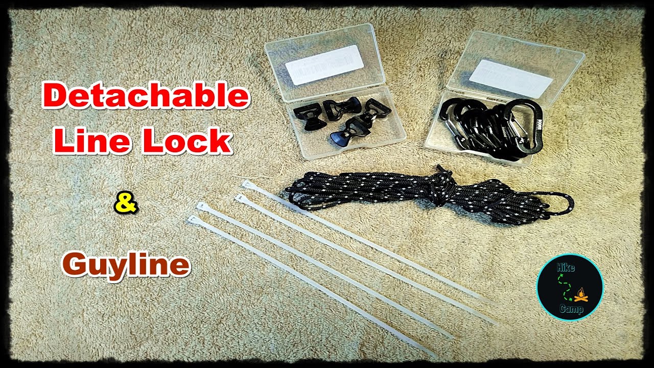 Detachable Line Lock and Guyline