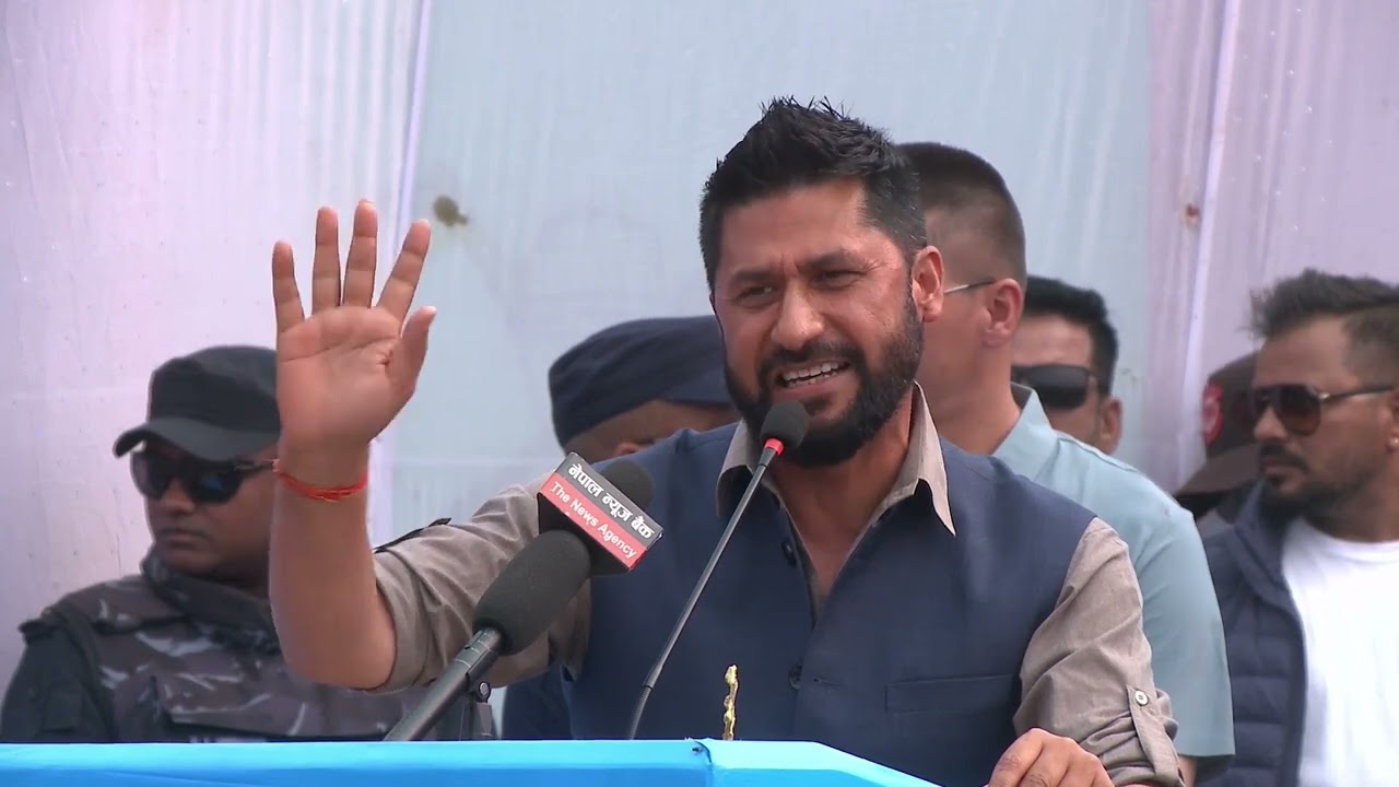 गगन थापाप्रति रविको कटाक्ष || Rabi Lamichhane ||
