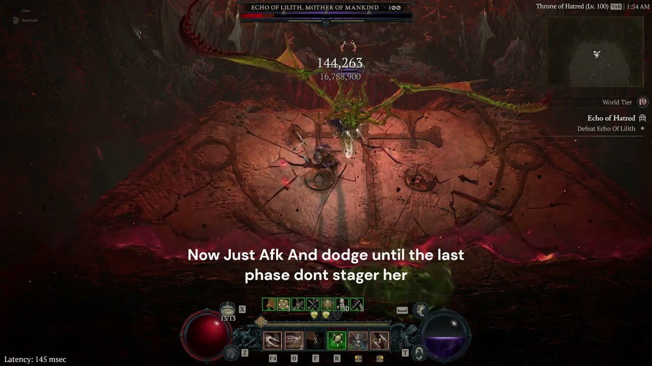 Uber Lilith  1 shot Rogue Poison Build