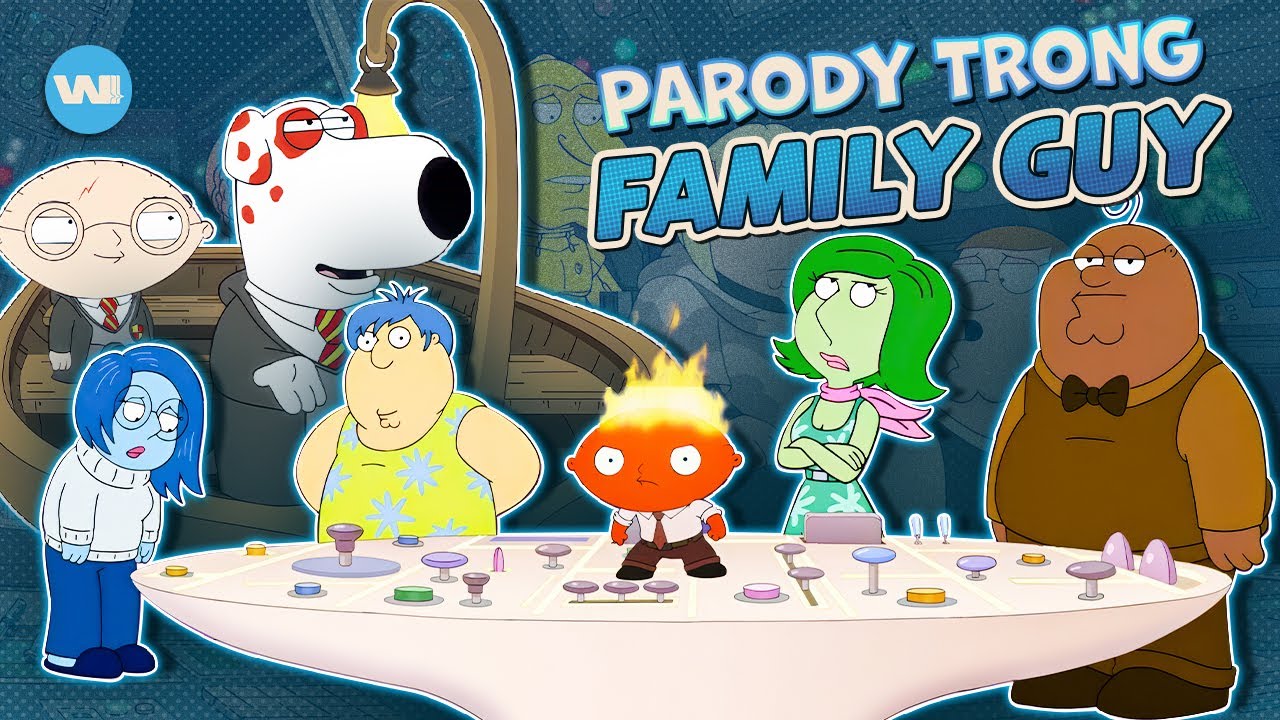 NHỮNG CẢNH PARODY NHÁI LẠI CÁC PHIM NỔI TIẾNG TRONG FAMILY GUY