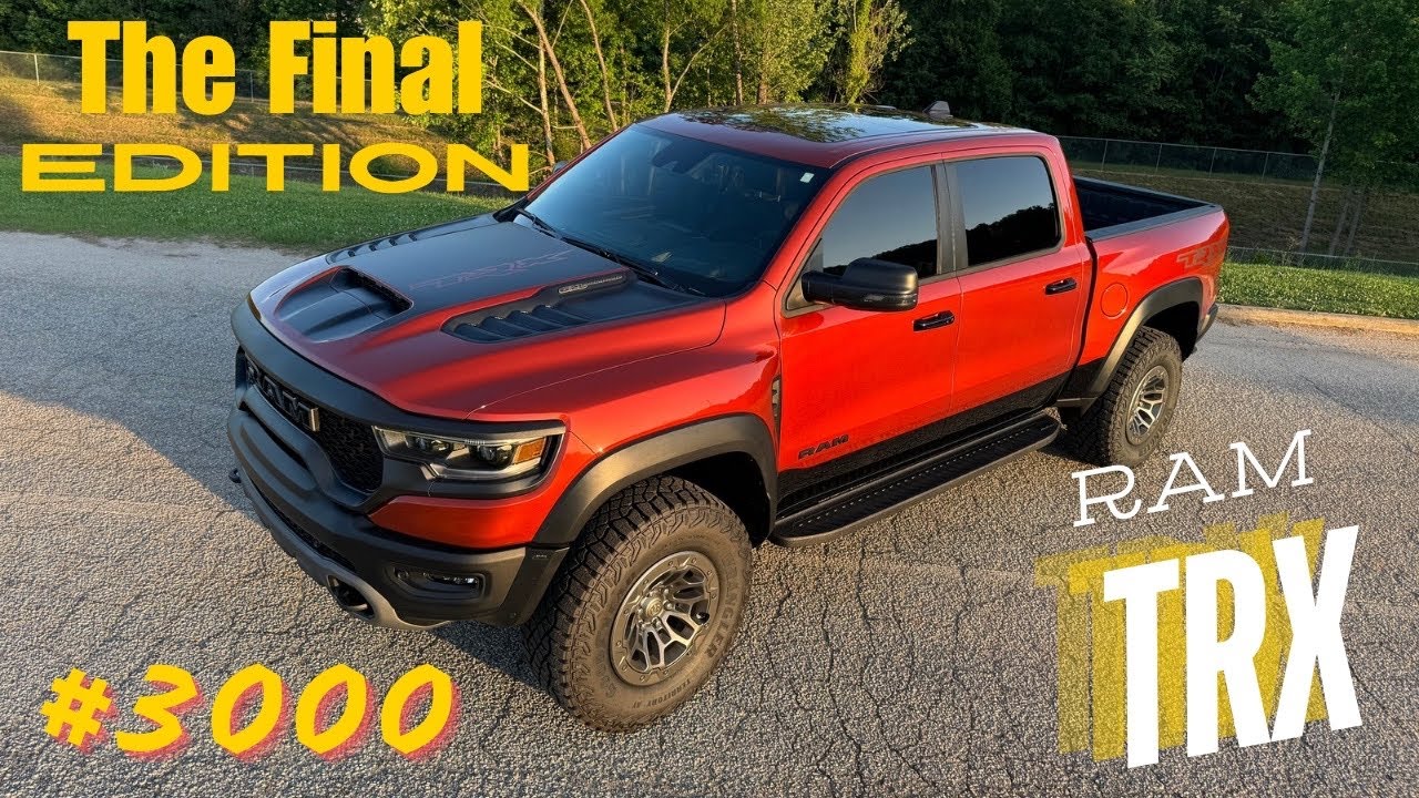 Ram TRX Final Edition 2024 года: Hellcat делает все лучше!
