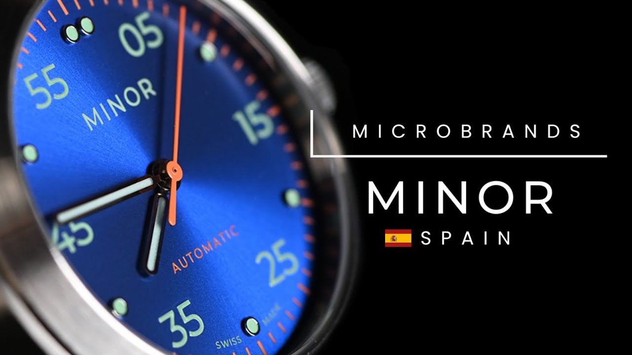 🔴🟡🔴 Spanish design into a Swiss Made watch - Minor Heritage - Microbrand.