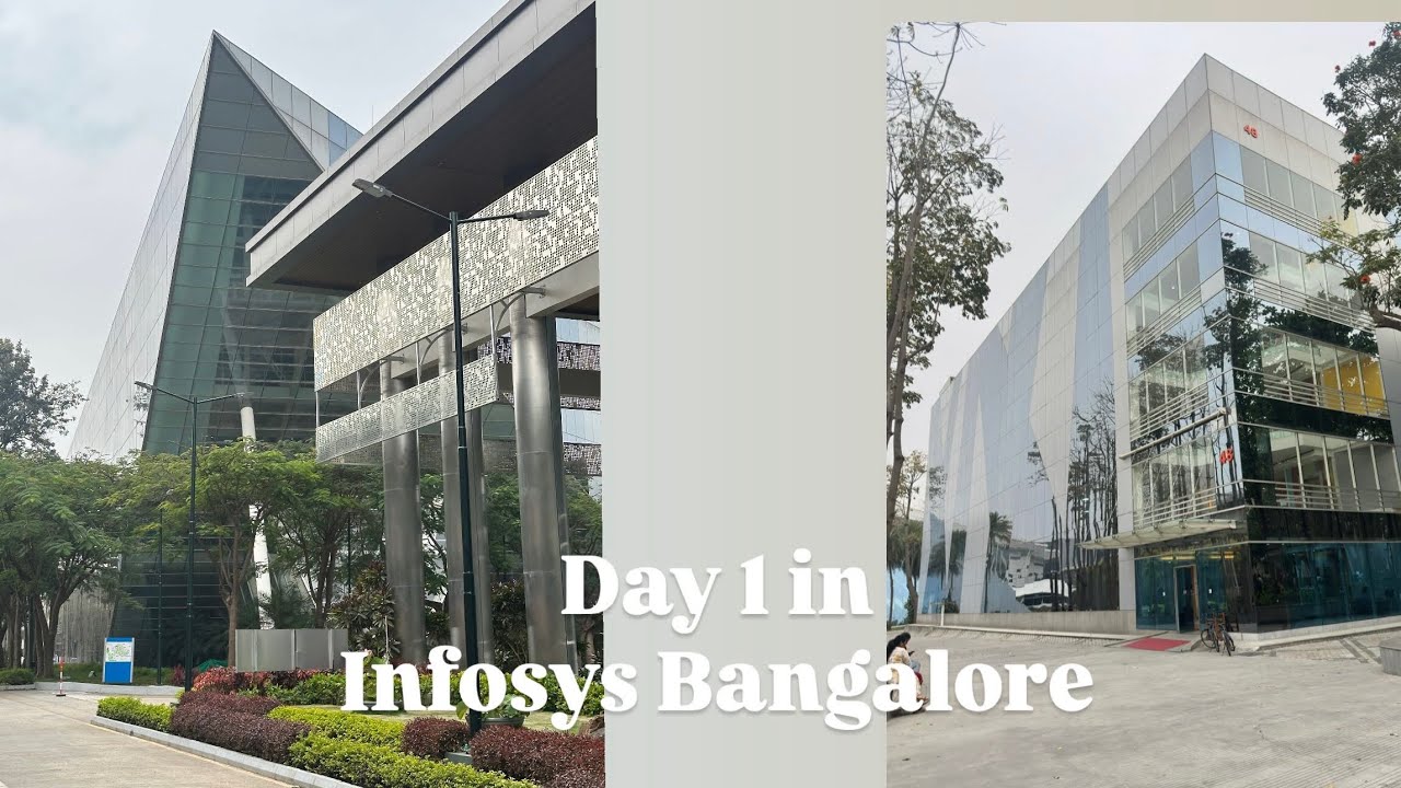 Day 1 in Infosys Banglore || New Year New Start 🌟 💫  Infosys DC tour