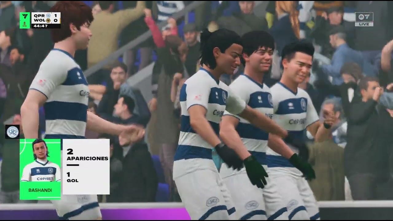 FC26 modo carrera QPR T4 Ep75 Traemos buena racha
