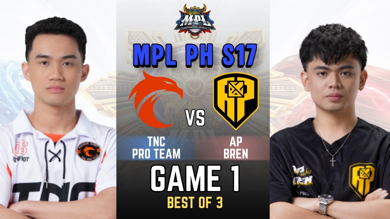 TNC Pro Team против AP Bren - Игра 1, серия до двух побед | MPL PH Сезон 17, Регулярный сезон, 1 ...