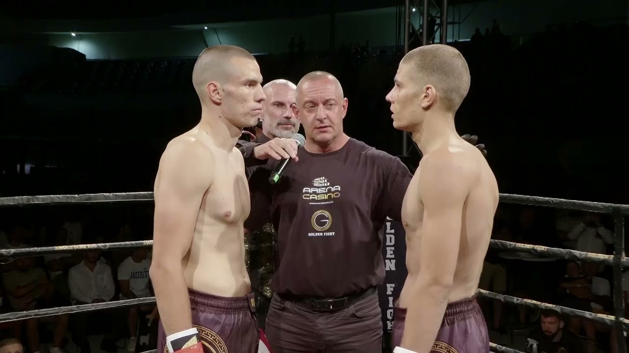 Vito Stojčić vs Raul Sunara K-1 Title Fight GOLDEN FIGHT 5 Imotski