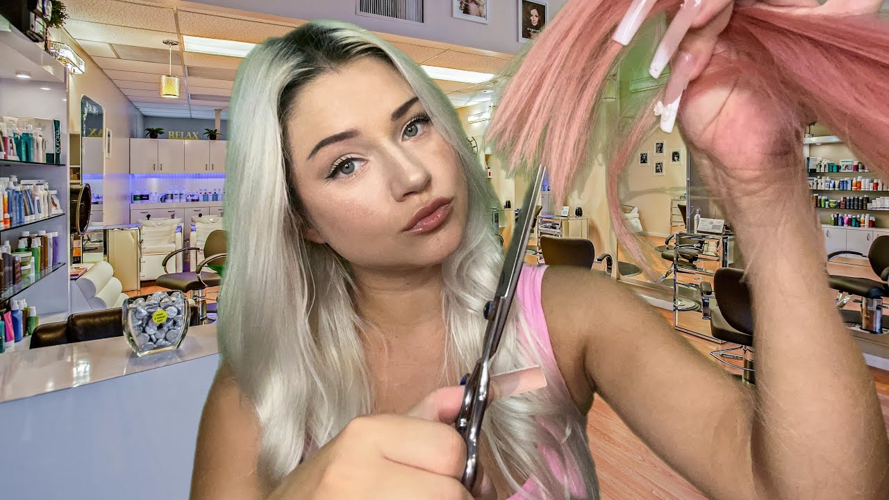 ASMR Haircut Roleplay ✂️ Gossip 