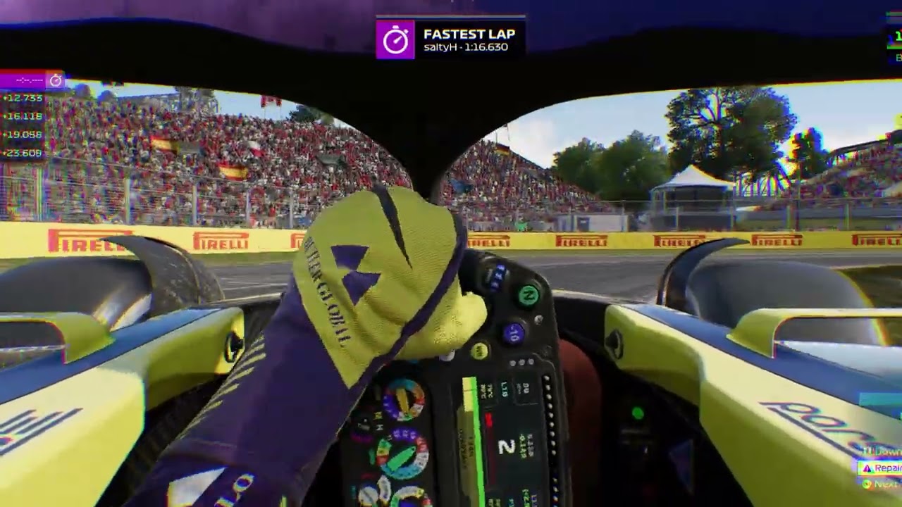 F1 25 Gameplay, Cockpit, 25% Race, Canada, Car Setup included