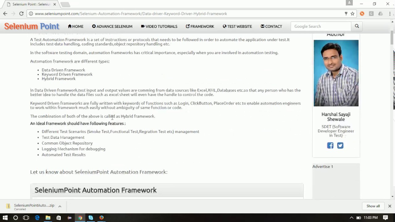 SeleniumPoint Automation Framework