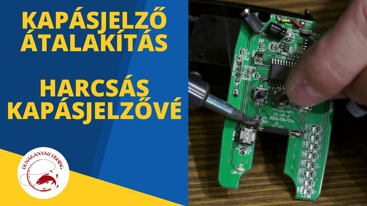 Kapásjelzö átalakítás harcsás kapásjelzövé házilag