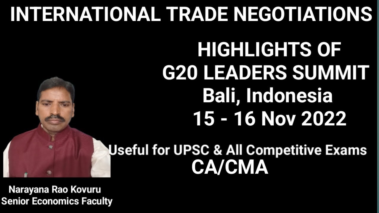 G20 LEADERS SUMMIT 