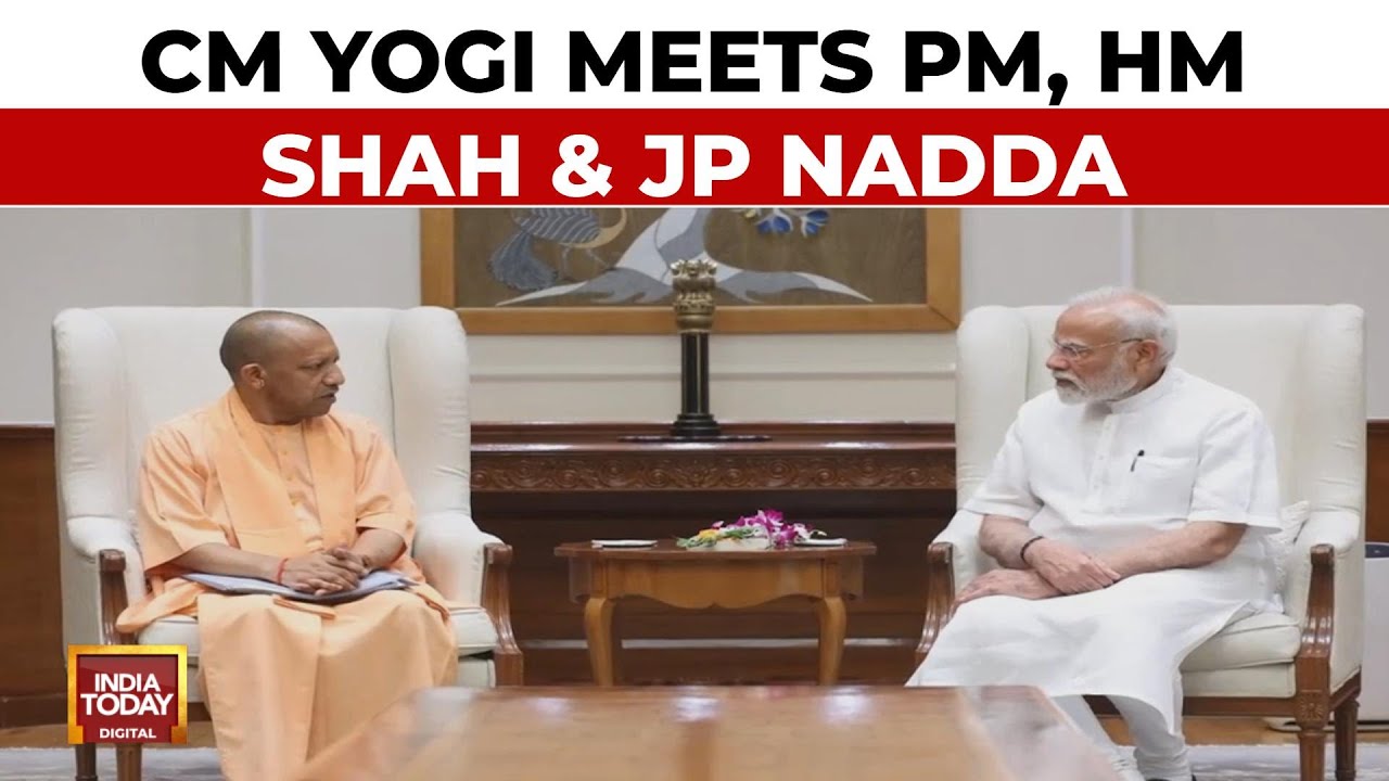 CM Yogi's Delhi Power-Huddle With PM Modi, Amit Shah And Nadda Amidst UP 'Change Of Guard' Buzz