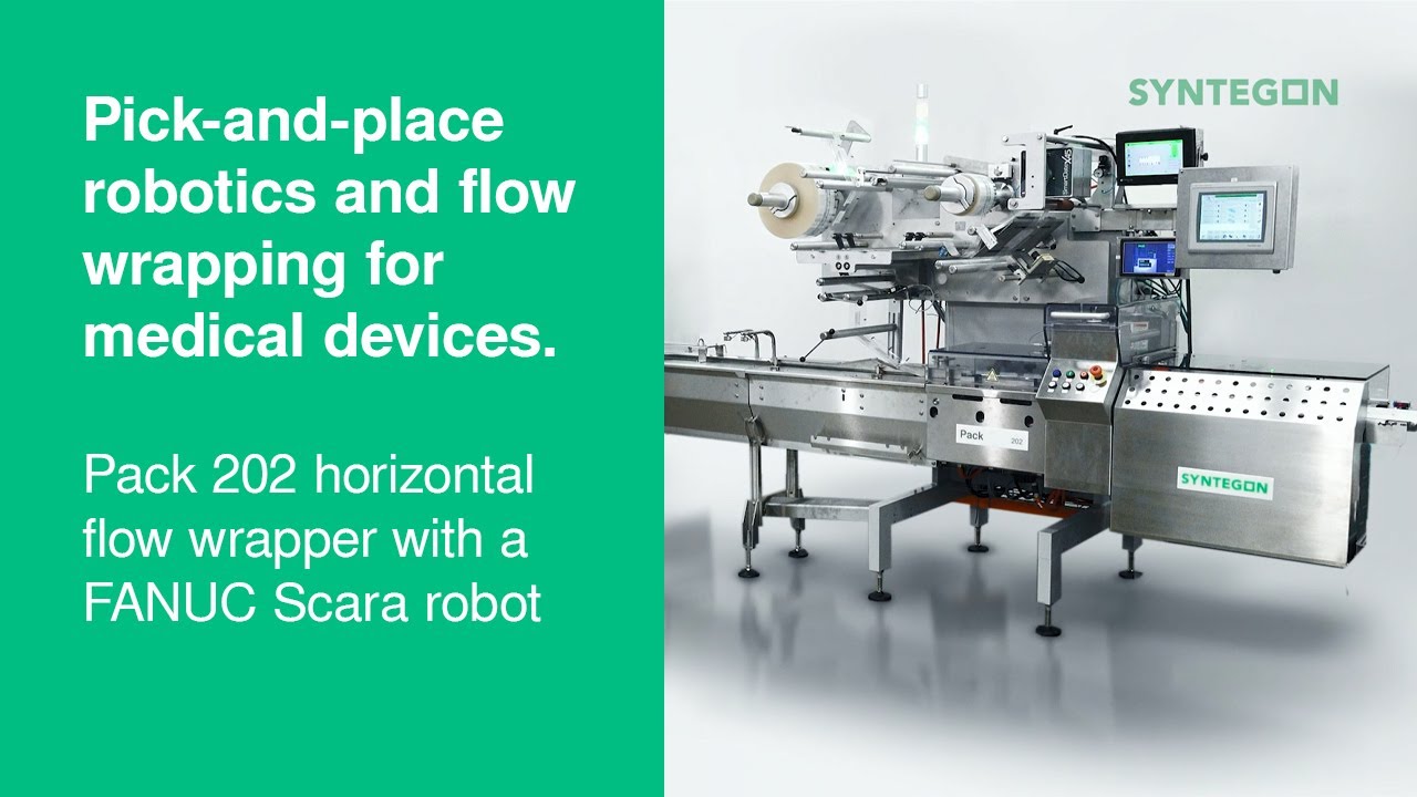 Doboy Pack 202 Flow Wrapper: Medical Test Device Packaging