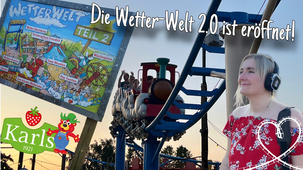 Karls Erlebnis-Dorf Elstal 2023 | Sommerfest | Die Wetter-Welt 2.0 ist eröffnet ☀️❄️🌈
