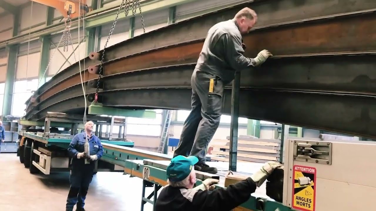 Tankdächer Verladung