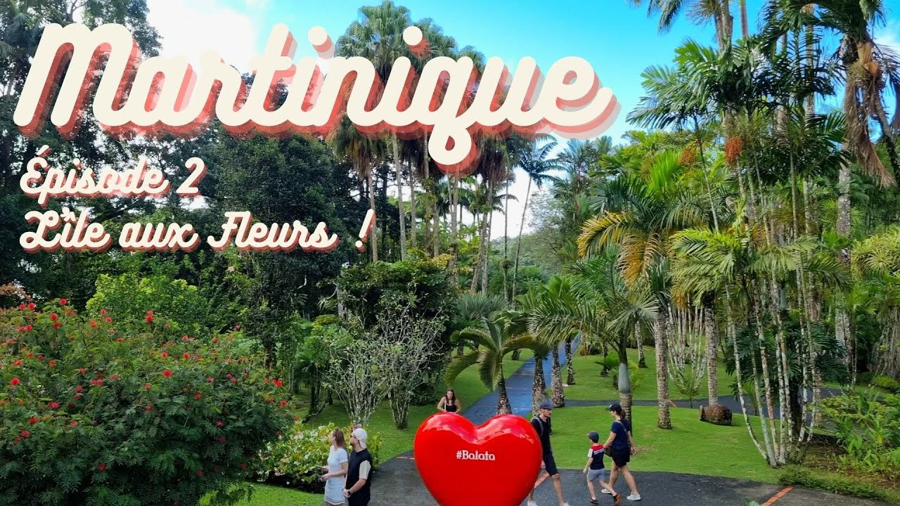 Voyage en Martinique - &Eacute;pisode 2 : L'&icirc;le aux fleurs !
