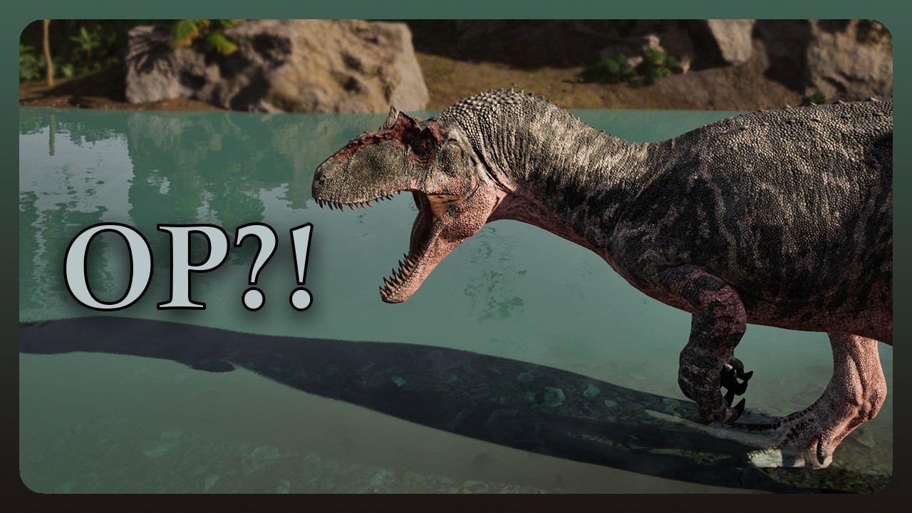 Allosaurus is TOO strong?! - The Isle EVRIMA