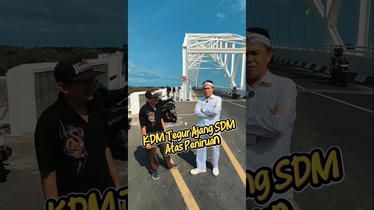 KDM Tegur Ajang SDM Atas Peniruan #kdm #ajangsdm #kdmkw #kdmbapakaing #kangdedimulyadi