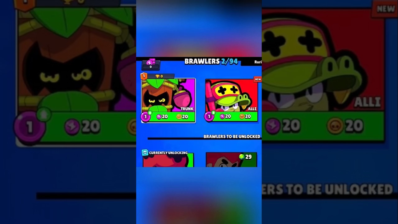 You choose Brawler Trunk or Alli ✨️🎁? #brawlstars #concept