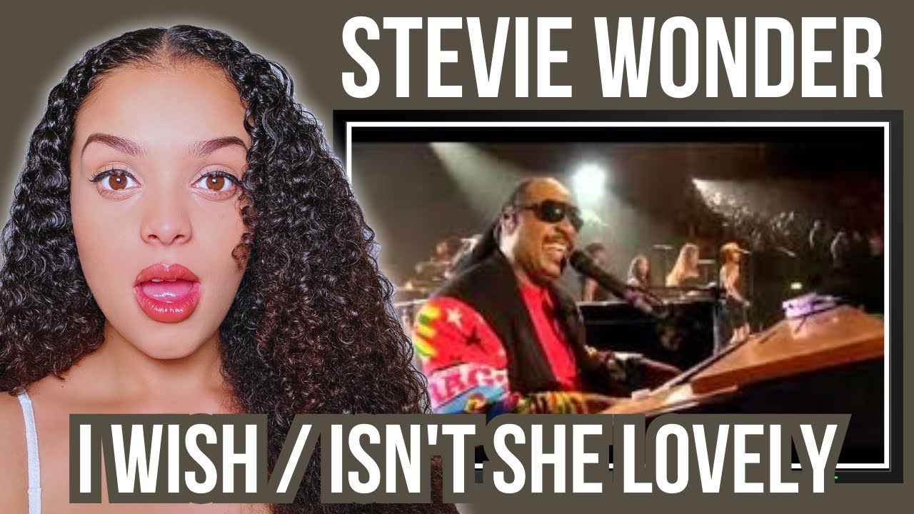 FIRST TIME HEARING Stevie Wonder Live - I wish / isn't she lovely REACTION | Rere Reacts