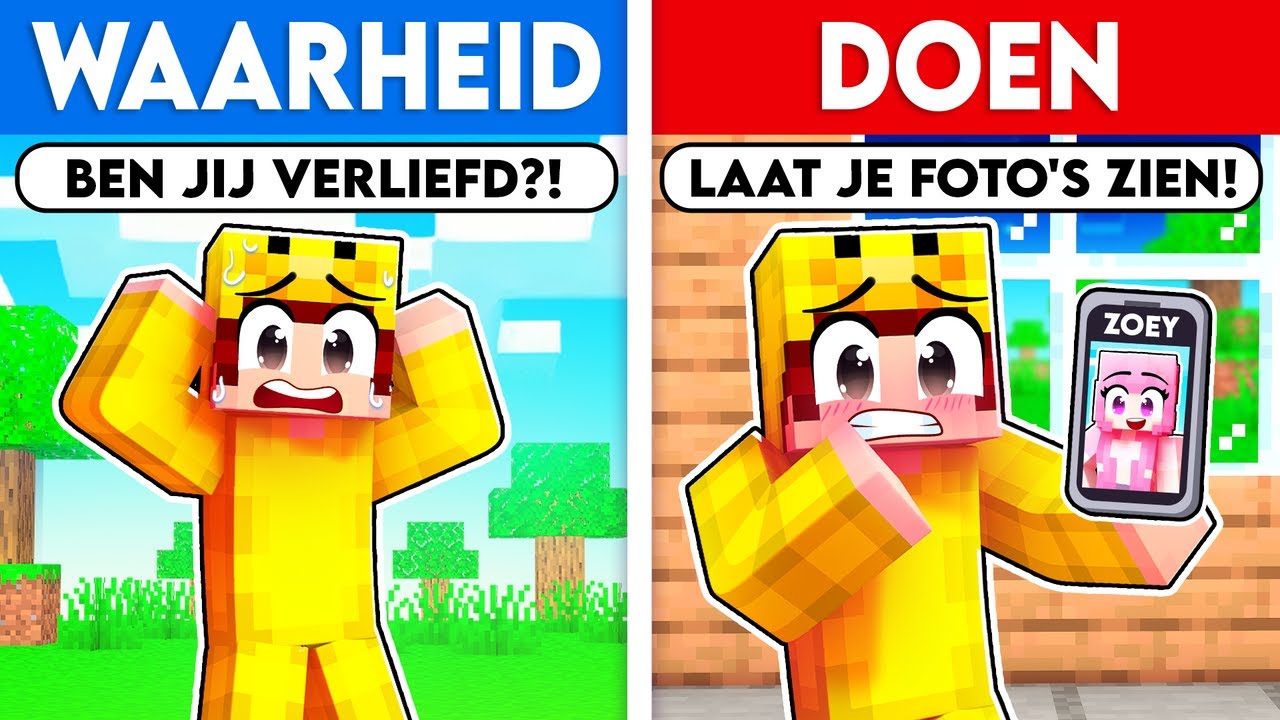 Minecraft Maar Het Is DOEN, DURF Of De WAARHEID!