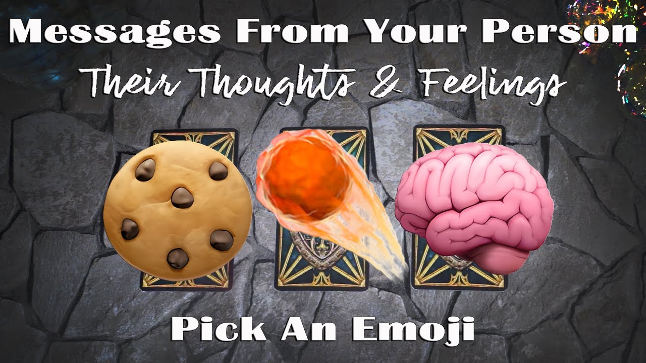 THE PERSON ON YOUR MIND 💭 THEIR CURRENT THOUGHTS & FEELINGS 💗 ENERGY CHECK-IN ✨ PICK A CARD READING