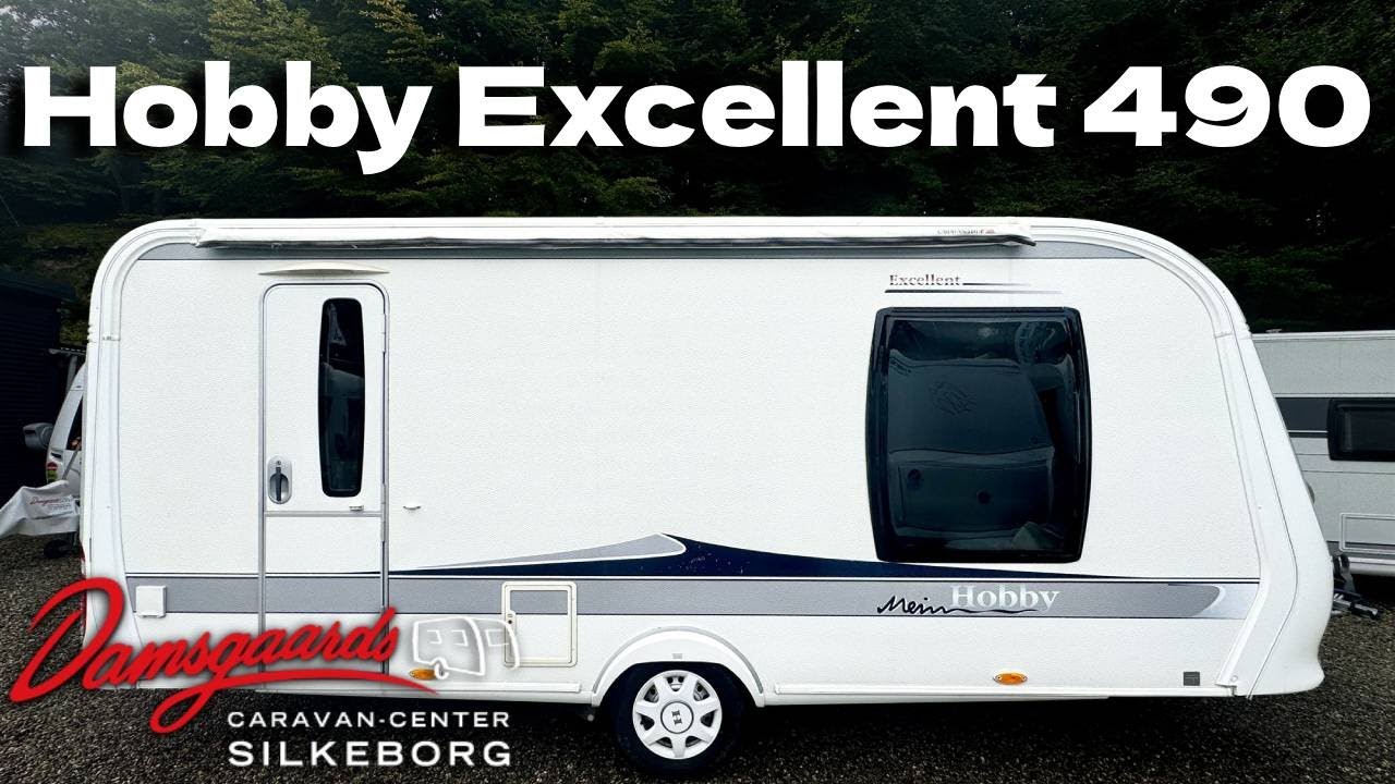Hobby Excellent 490 SFf campingvogn fra 2011 - Hos Damsgaards Caravan Center
