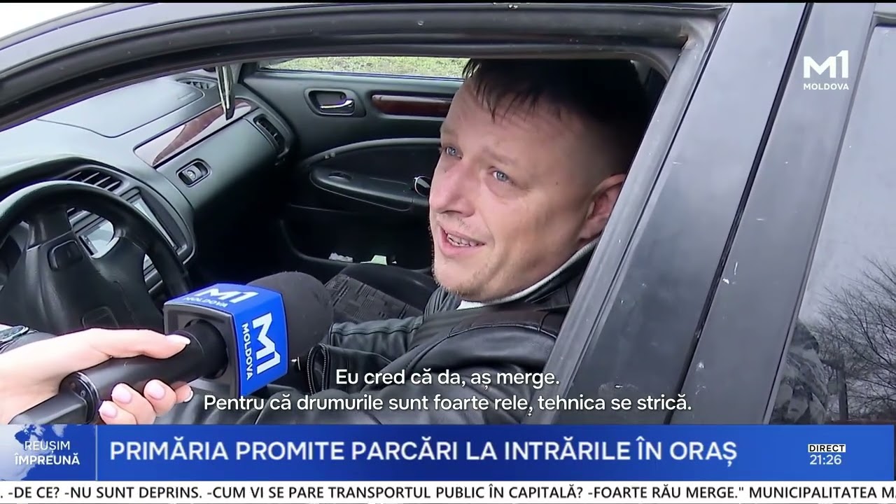 Soluții pentru ambuteiajele din Chișinău: Patru parcări mari, construite la intrările în oraș