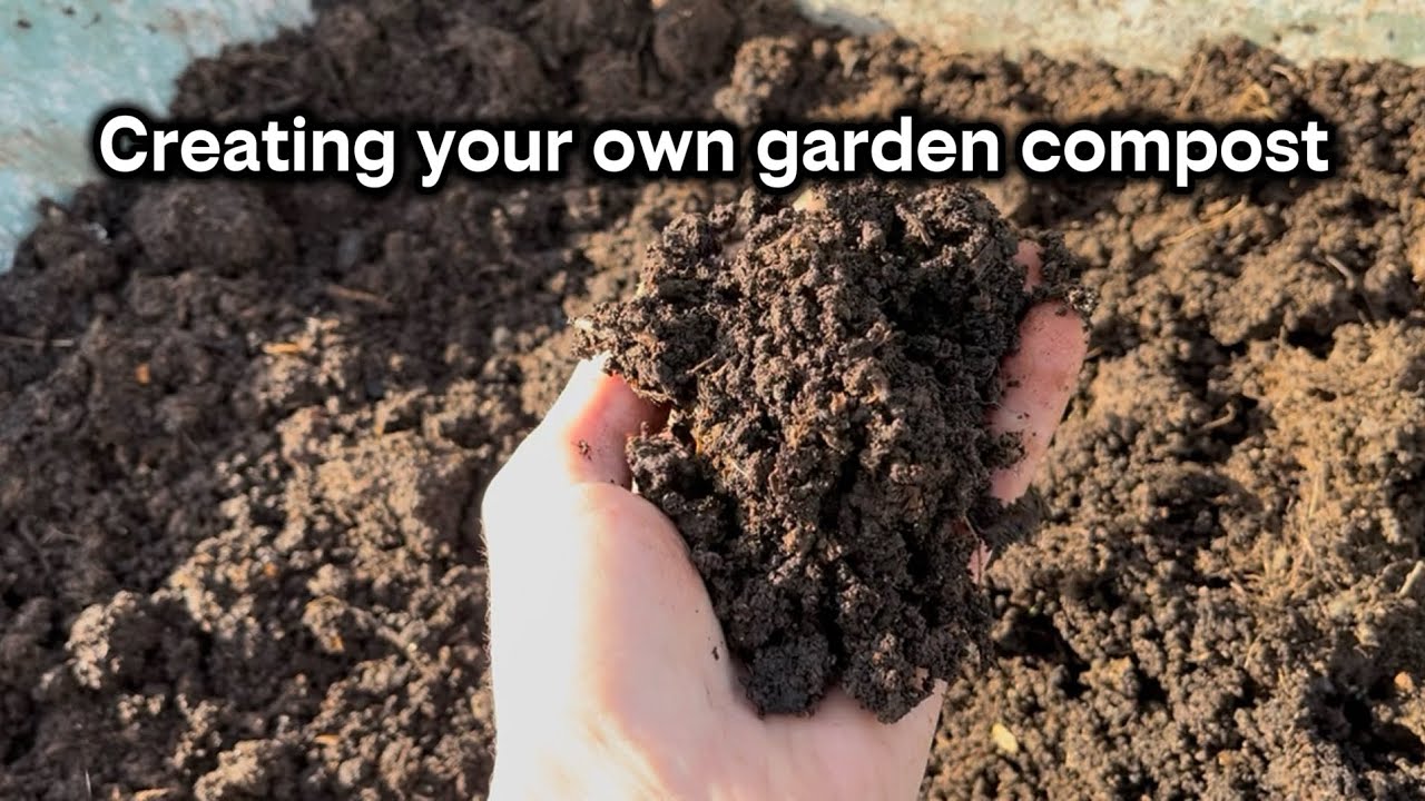Creating your own compost for a healthy and productive garden. 