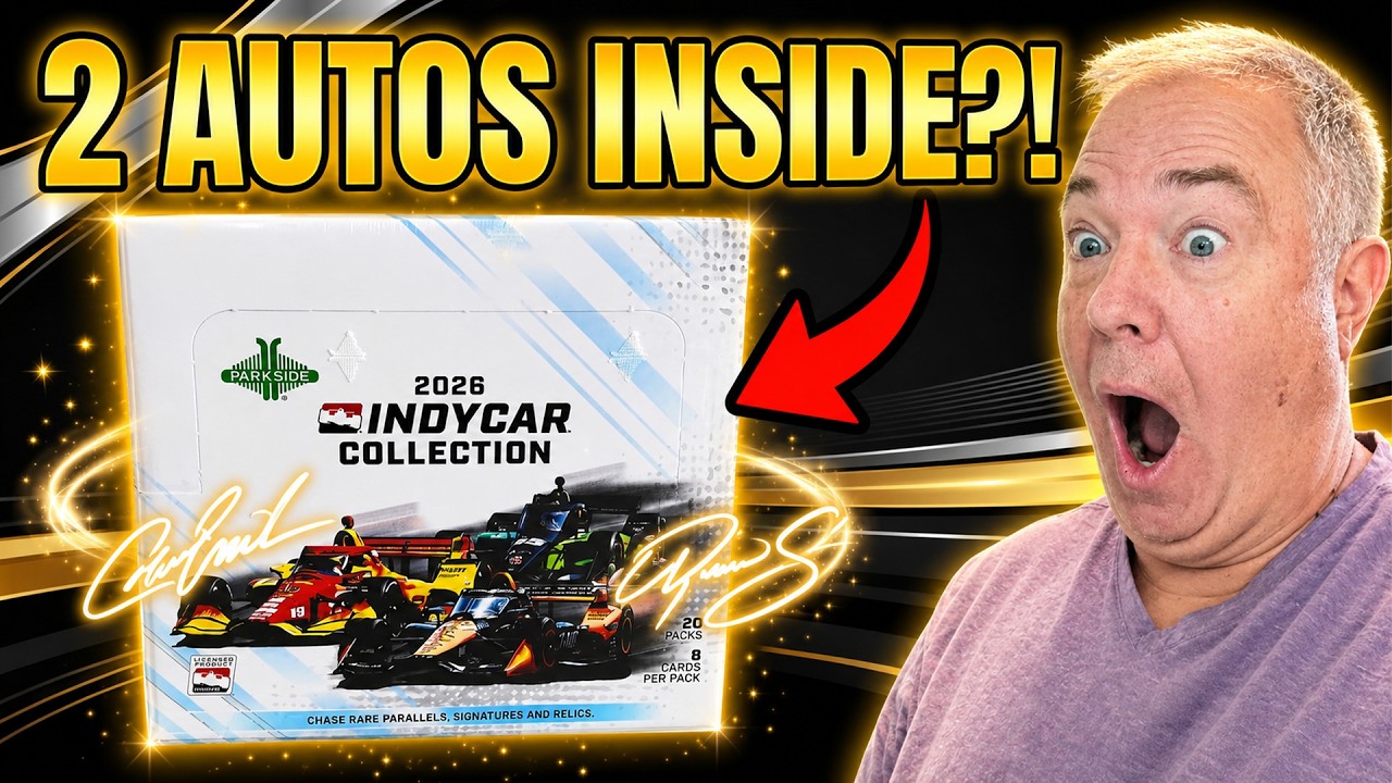 Внутри 2 автомобиля! Коллекционный набор INDYCAR 2026 года 🏁🔥