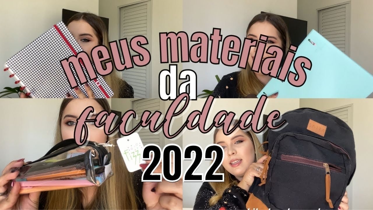MEUS MATERIAIS ESCOLARES DE 2022✏️📚 |Bela’s Studies💜