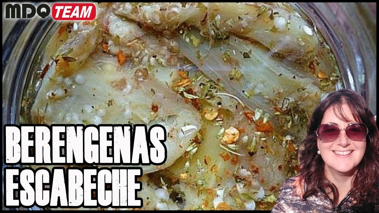 BERENJENAS Y PENCAS EN ESCABECHE