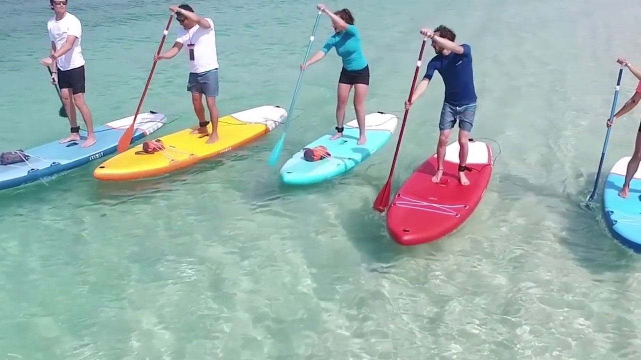 Stand up paddle gonflable d&eacute;butant X100 Itiwit / Itiwit beginner inflatable X100 supboard |SUP
