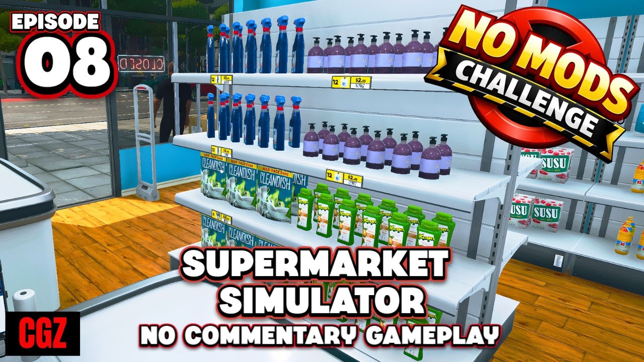 Supermarket Simulator | Back to Basics | EP08 | No Commentary
