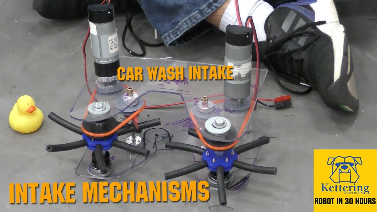 Intake Mechanisms for Freight Frenzy - The Bulldogs Robot in 30 Hours