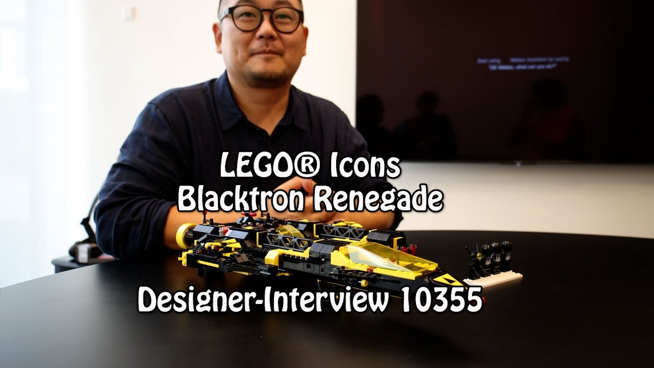Designer Interview LEGO Blacktron Renegade (Icons Set 10355) -English