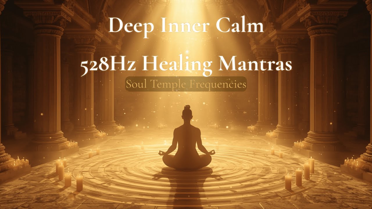 Goddess Frequncy Mantras ~ Soft Bells, Sacred Voices | 528hz Deep Inner Calm