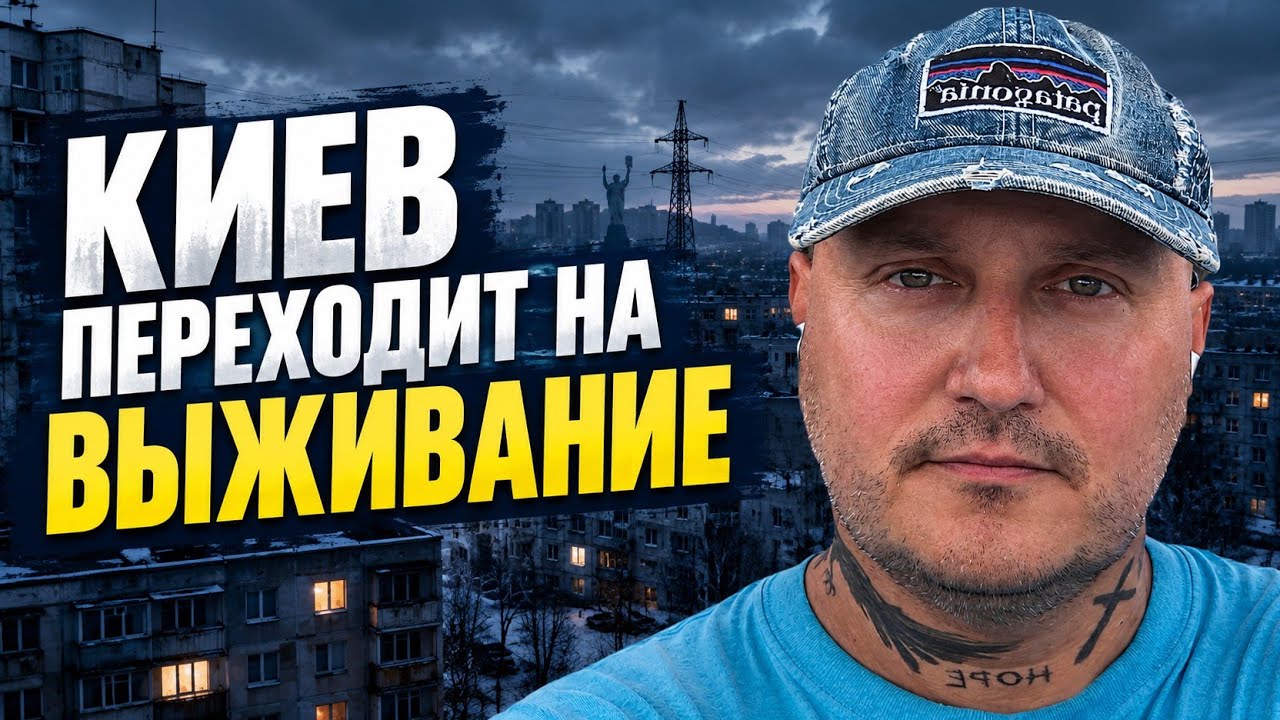 КИЕВ ПЕРЕХОДИТ НА ВЫЖИВАНИЕ: СВЕТА, ВОДЫ И ТЕПЛА НЕ ЖДИТЕ!