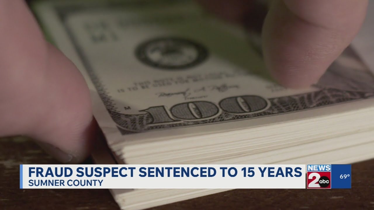 Fraud suspect sentenced to 15 years