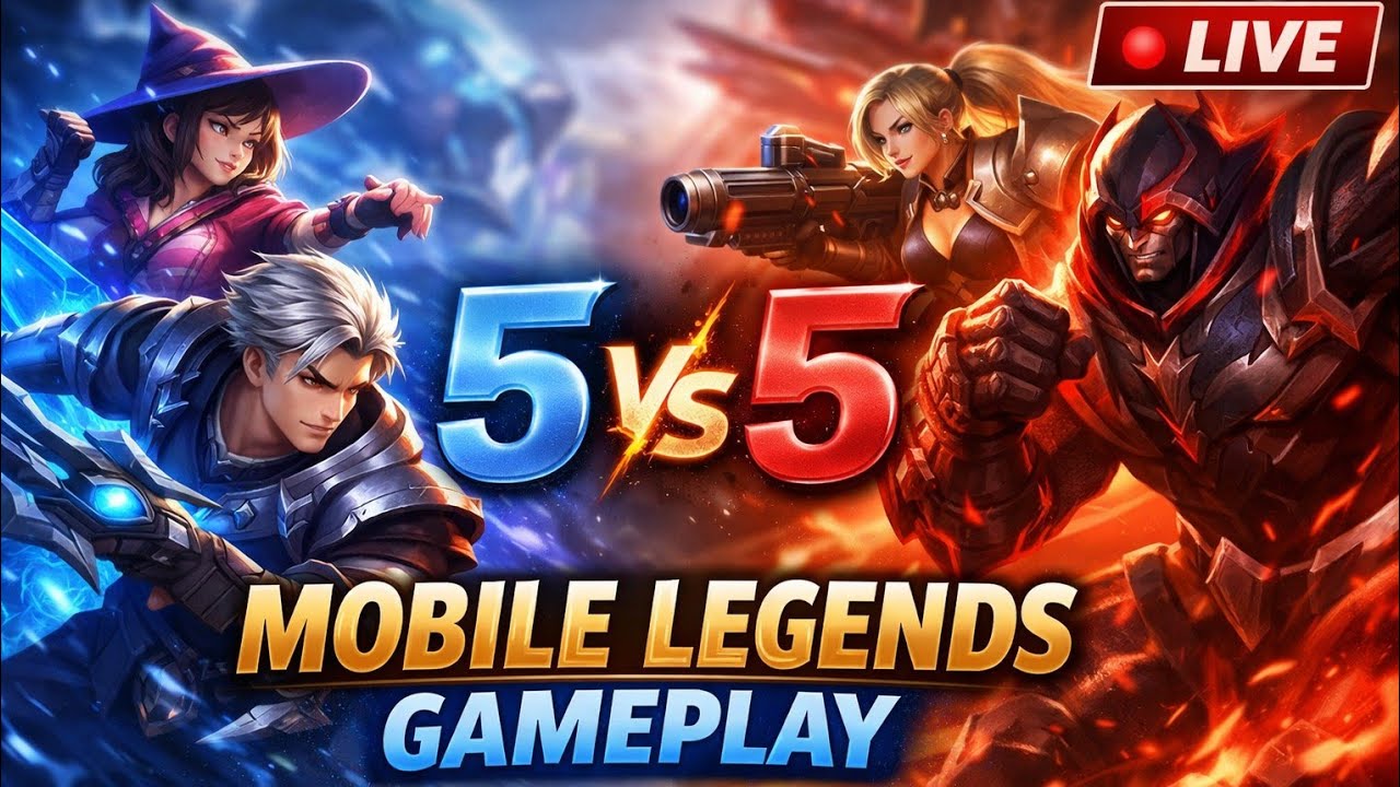 Mobile legend 5v5 🔥 | streaming