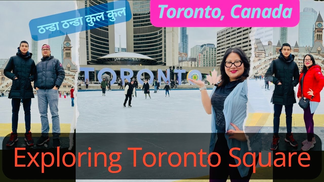 Visit to Nathan Phillips Square in Toronto, Canada