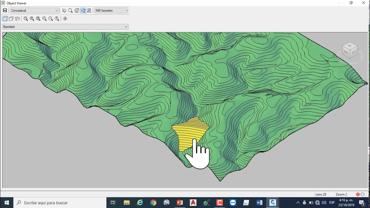CIVIL 3D    PRESA Y EMBALSE