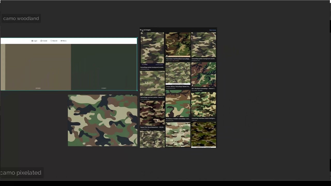 How to create a camouflage pattern in Substance Designer