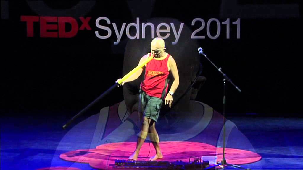 TEDxSydney - Tjupurru - Didjeribone performance