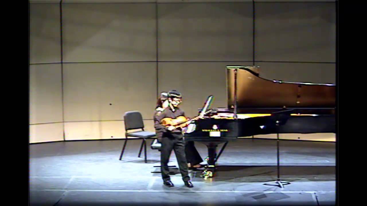 Rennosuke Fukuda -- Menuhin Competition 2014 -- Junior 1st Round
