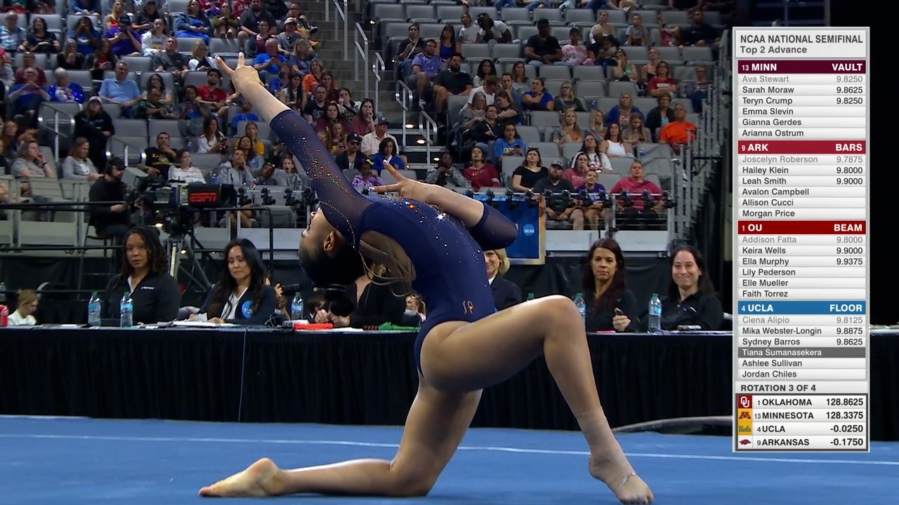 2026 NCAA Women's Gymnastics Semifinal Team Feed - UCLA & Arkansas