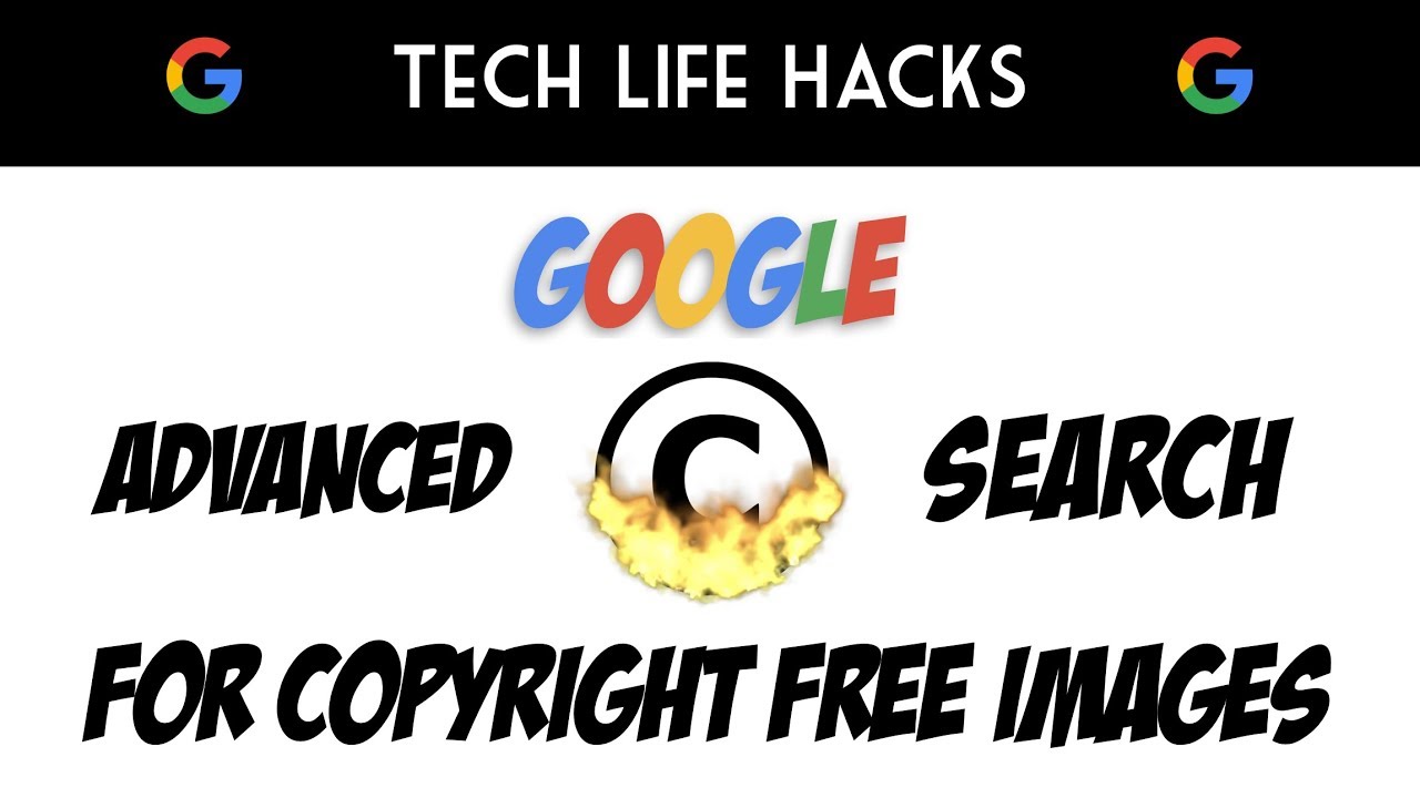 Google Advanced Search, copyright free images