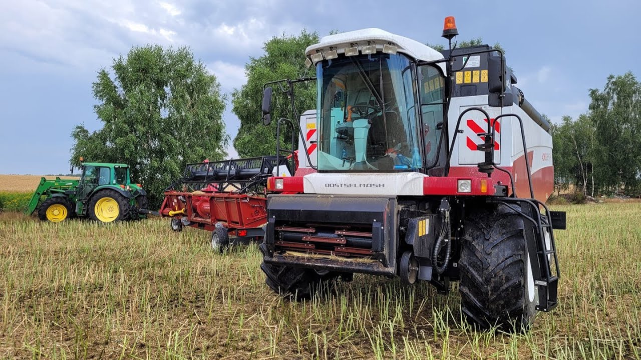 Zostałem Operatorem Kombajnu! - Uczę się Kosić Rostselmashem - Nasze Żniwa